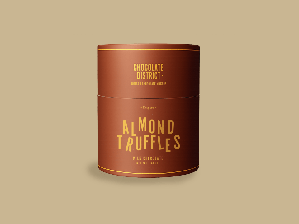 Chocolate District Almond Truffles 140G