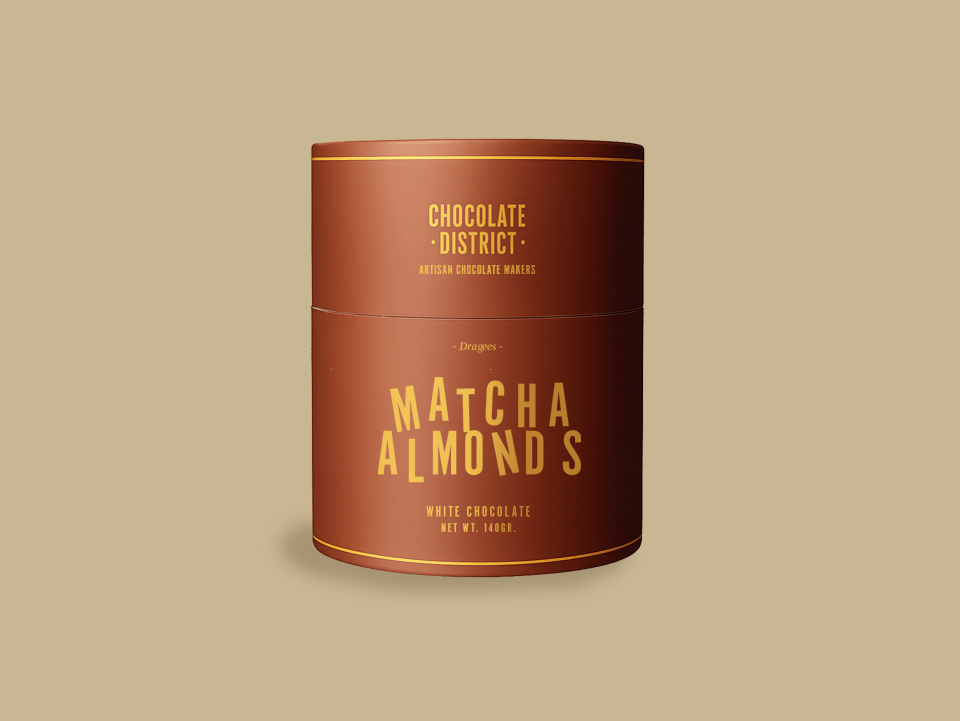 Chocolate District Matcha Almonds 140G