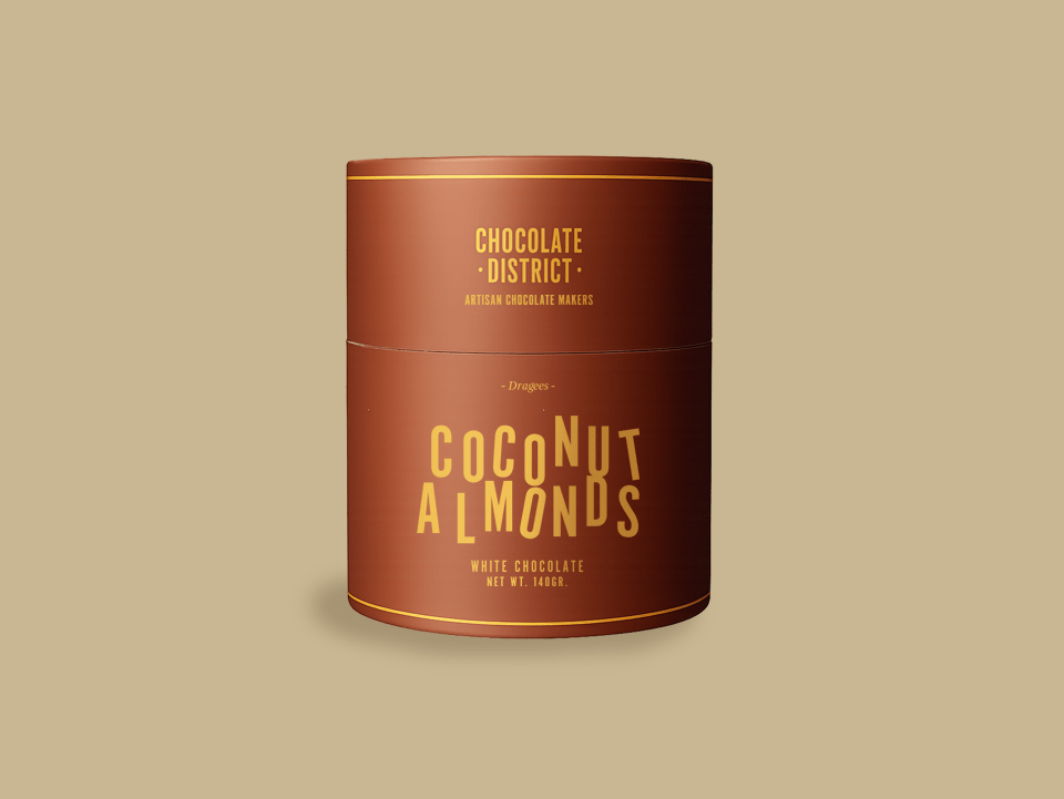 Chocolate District Coconut Almonds 140G
