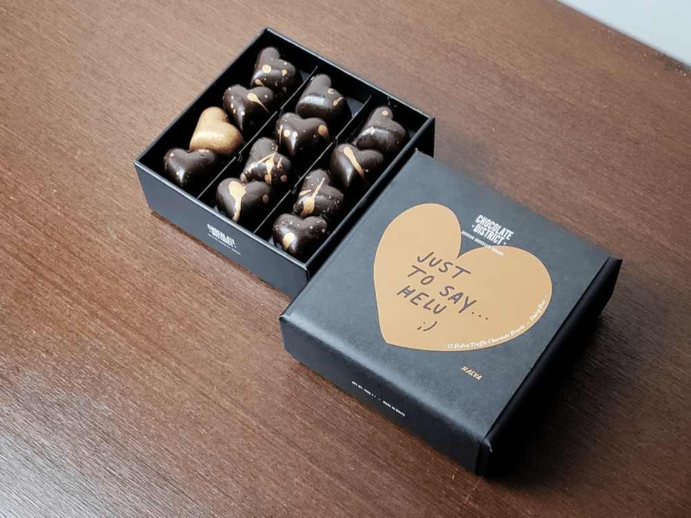 Chocolate District, Just to Say Helu