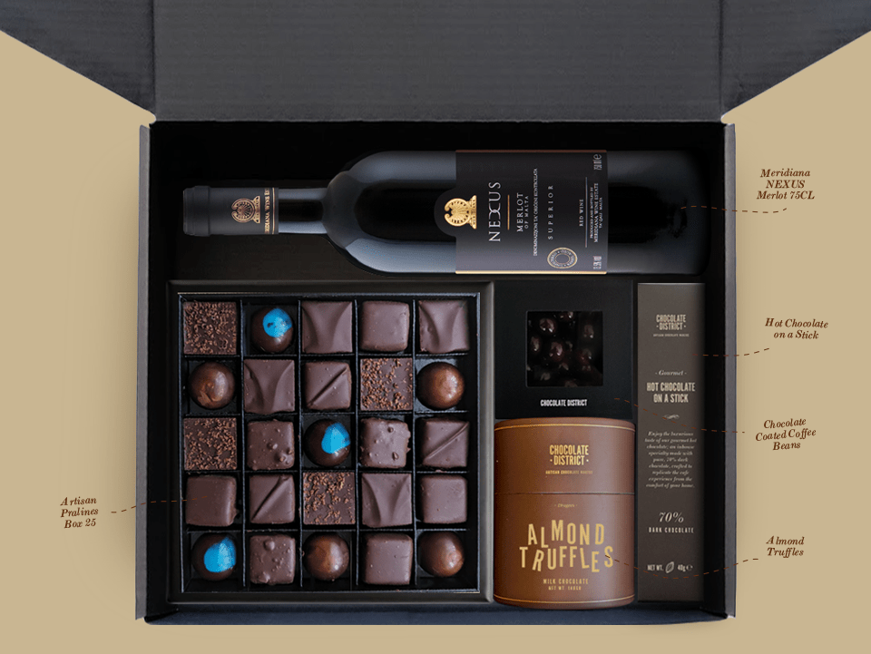 'Silhouette' Gift Pack, Chocolate District